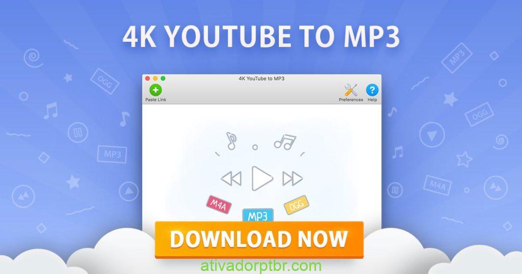 4K YouTube to MP3 26.0.5 Crack 2026 PT-BR License Key