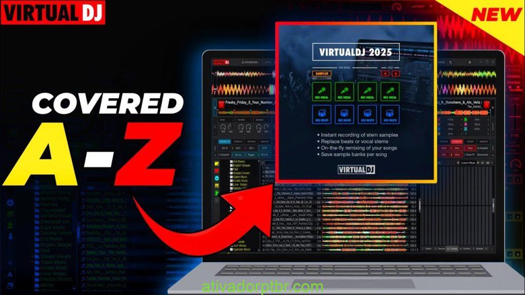 Baixar Virtual DJ 2026 Crackeado Build 9171 Grátis​ Pro Infinity