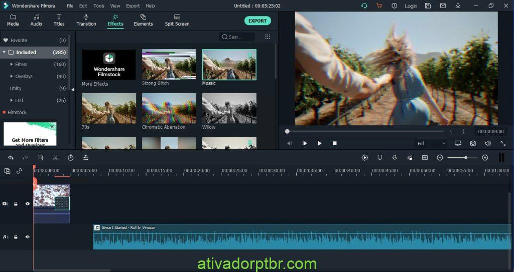 Wondershare Filmora 15.2.9 Crackeado Sem Marca d’água PC
