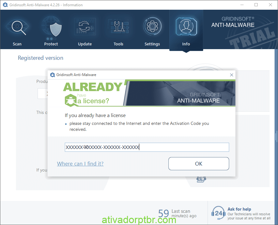 GridinSoft Anti-Malware 5.0.14 Crackeado Chave de Licença Baixar