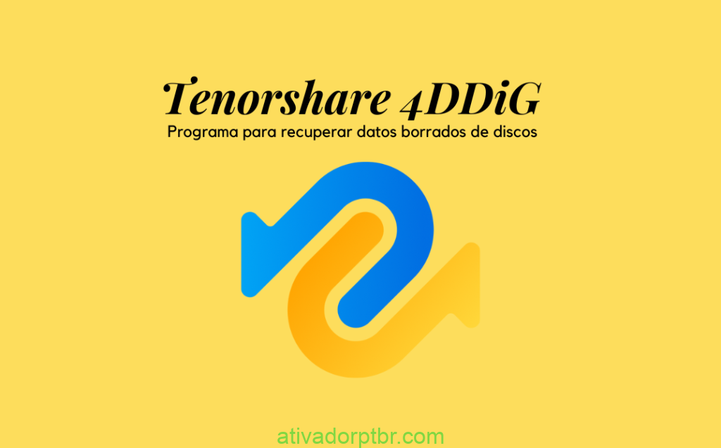 Tenorshare 4DDiG 10.7.0.16 Crackeado Baixar Ativador PT-BR