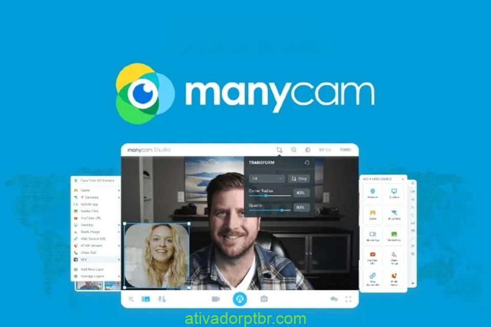ManyCam 9.2.0.4 Crackeado Sem Marca D'água 2026​ PT-BR